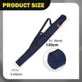 thumbnail image 2 of Bolsa de almacenamiento para cañas de pescar, con cierre de cremallera, ideal como regalo para hombres, ideal para viajes y almacenamiento de cañas de Azul 130cm, 2 of 8