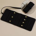 thumbnail image 1 of CUITING Small Travel Jewelry Organizer Roll Bag Mini Size & Light Weight Portable for Daily and Travel Use Perfect for Rings Necklaces Earrings and Bracelets Face & Storage Bags Extra&nbs, 1 of 8