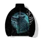 thumbnail image 4 of Chaquetas de invierno modernas y cómodas para hombre, parkas casuales y versátiles con estampado de tigre dominante, abrigos para hombre, ropa para hombre, 4 of 4