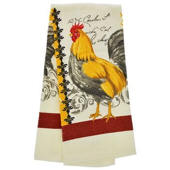rooster kitchen towels