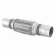 thumbnail image 3 of Stainless Steel Braided Flexible Exhaust Joint Pipe 47mm x 258mm Universal Fitment Bellows Connector, 3 of 5