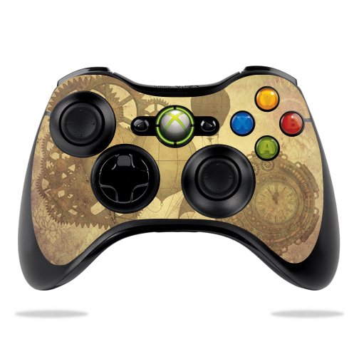 Skin Decal Wrap For Microsoft Xbox 360 Controller Steam Punk Paper Walmart Com