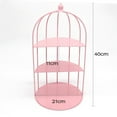 thumbnail image 3 of 3-tier Cake Dessert Stand Cupcake Stand Tea Party Serving Platter Wrough Iron, 3 of 8
