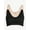 Adobe Tan, Black Soot, variant on Joyspun Women's Maternity Wrap Front Nursing Bra, 2-Pack, Sizes S to XXXL