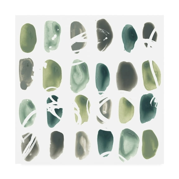 Trademark Fine Art 'Rune Stone II' Canvas Art by June Erica Vess