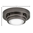 thumbnail image 2 of Hinkley Lighting - Porte - 11W LED Extra Small Flush Mount In Traditional and, 2 of 9
