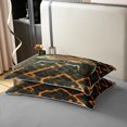 thumbnail image 4 of Video Gaming Controller 100% Cotton Duvet Cover King Size, 3D Game Console Comforter Cover For Bedroom, Gamepad Printed Soft Bedding Set, Black Orange Geometric Quilt Cover（No Comforter）, 4 of 6