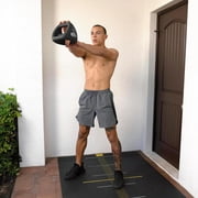TRX YBell Neo Series 3-in-1 Kettlebell, Dumbbell and Push Up Bar Workout Equipment | Commercial Grade Neoprene Coated Surface | Perfect for Strength Training & Conditioning Workouts | 10lbs