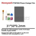 thumbnail image 1 of Honeywell PTM7950SP Phase Change Thermal Pad Graphics Card CPU Notebook Computer Cooling Conductive Silicone Shim 31X50X0.2mm, 1 of 6