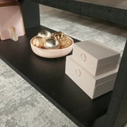 Mainstays Westley Coffee Table, Black Wood Finish