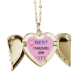 thumbnail image 1 of Changzhou City logo Collar colgante en forma de melocotón con alas Unbranded M, 1 of 3