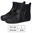 thumbnail image 2 of Couvre-chaussures de Pluie / Couvre-Chaussures Imperméables pour Hommes Femmes / Galoches Réutilisables Surchaussures, 2 of 5