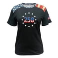 thumbnail image 4 of idosla 250 Anniversary USA Shirt Women's Short Sleeve T-Shirt Patriotic American Flag Eagle Tops 1776-2026 Tshirt Gifts (Red, S), 4 of 7