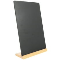 HONITANO Message Blackboard Black Synthetic 1 Set 11.8x7.9x2.7in