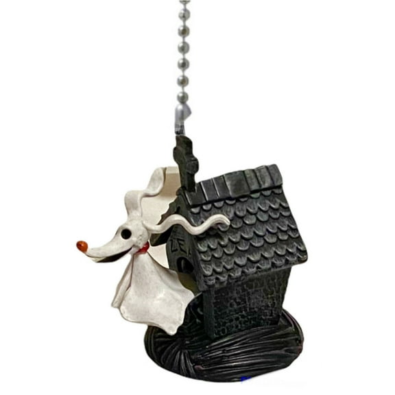 Nightmare Before Christmas Zero Fan Lamp Light Pull Chain Figure 3” Pvc
