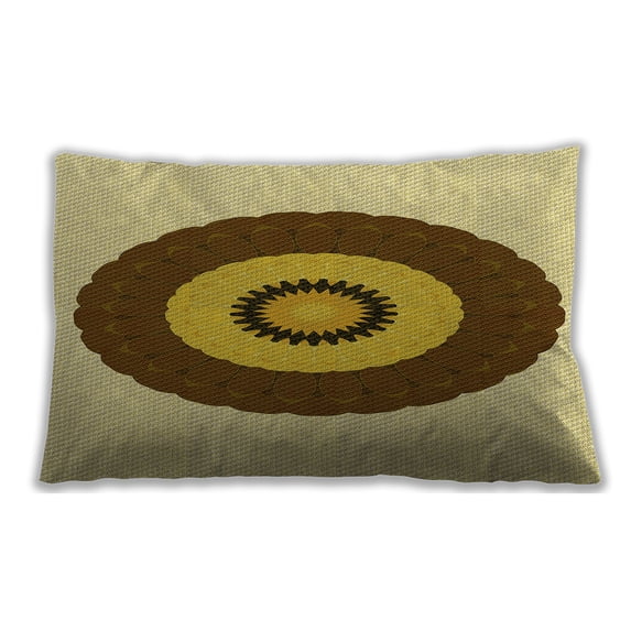 Ahgly Company Indoor Rectangular Contemporary Lumbar Throw Pillow, 13 inch by 19 inch