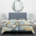 thumbnail image 2 of Designart 'River Run II' Geometric Duvet Cover Set, 2 of 4