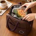 thumbnail image 5 of Insulated Lunch Bag for Men & Women - Leakproof Lunch Box for Cooling/Warming, Portable & Small Lunch Bag for Work, Picnic, Travel, 5 of 6