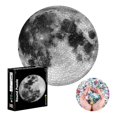 thumbnail image 1 of 1000-piece round puzzle, placement game puzzle, rainbow puzzle, adult puzzle, creative adult puzzle, educational puzzle (moon), 1 of 5