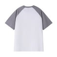 thumbnail image 3 of XuJwPNcy Men's Color Block Tshirts Short Sleeve Crewneck T Shirts Casual Summer Trendy Tee Shirt Streetwear, 3 of 3