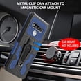 thumbnail image 5 of LG Stylo 6 Case, [NOT FIT LG Stylo 5] 6 Feet Shockproof Armor Heavy Duty Kickstand Cover With Belt Clip - blue, 5 of 5