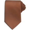 thumbnail image 1 of CORBATAS TEXTURIZADAS CLÁSICAS DE COLOR SÓLIDO PARA HOMBRES DEL DÍA DEL PADRE INSPIRADOR TAMAÑO ÚNICO ROJO LADRILLO, 1 of 4