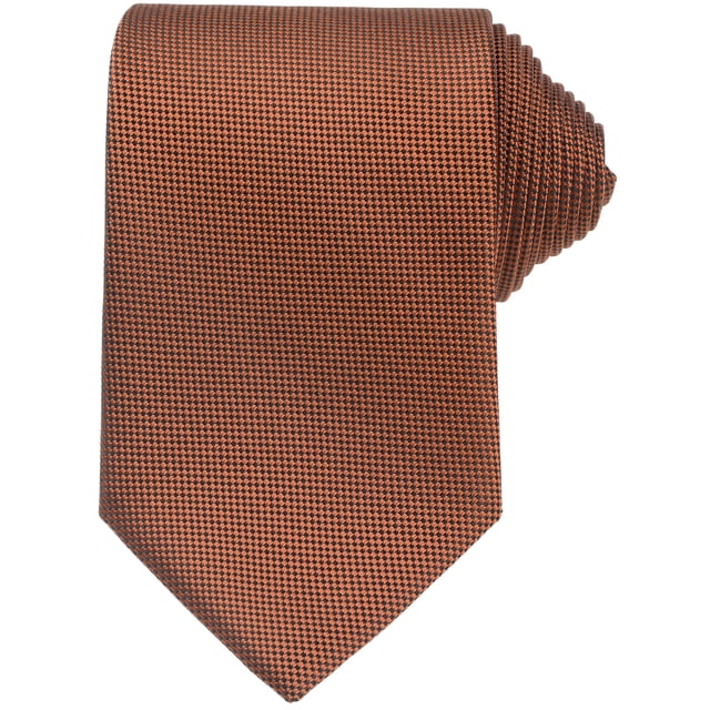 CORBATAS TEXTURIZADAS CLÁSICAS DE COLOR SÓLIDO PARA HOMBRES DEL DÍA DEL PADRE INSPIRADOR TAMAÑO ÚNICO ROJO LADRILLO