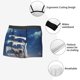 thumbnail image 3 of Fotbe Moonlit Night Sea Sailboat Calzoncillos Tipo Boxer con Bolsa de Soporte Total para Hombre, X-Temp Fresco, Transpirable y de Secado Rápido-Medium, 3 of 5