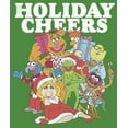 thumbnail image 2 of Men's The Muppets Holiday Cheers  Graphic Tee Kelly Heather Small, 2 of 4