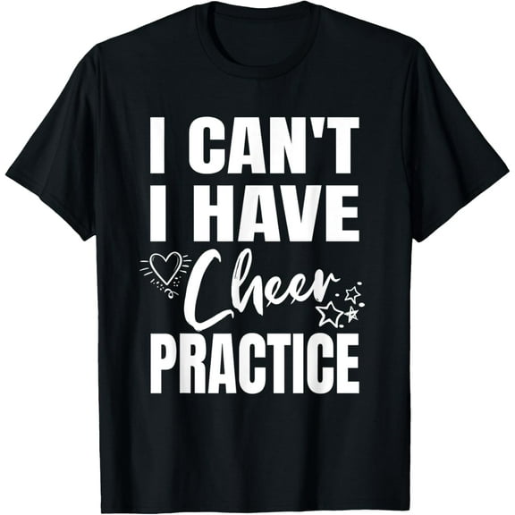 Cheerleading Cheerleader Stuff Cheer Squad Practice T-Shirt