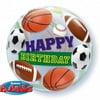 Happy Birthday! Sports 22" Bubble Balloon Qualatex