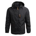 thumbnail image 1 of Jacket Hooded Coat Waterproof Warm Windbreaker For Men Fishing Hiking, 1 of 5