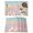 Multicolor, variant on Colorful Easter Placemats Set of 12 Spring Easter Bunny Eggs Floral Wooden Place Mats Indoor Wipeable Table Mats Washable Cloth Dining Table Placemats for Kitchen Holiday Party Home Decor 13x19 Inch