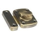 thumbnail image 3 of Puerta Giratoria Pestillo Pestillo Pestillo de Puerta Cerradura Deslizante de Puerta con Tornillo Ignífugo L _Bronze Talla L _Bronze perfecl Perno de puerta de acero inoxidable, 3 of 7