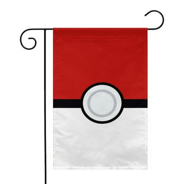 Poke-mon Garden Flag 12×18 Inch Double Sided for Outdoor Halloween Fall Holiday Outdoor Decoration Seasonal Yard Flag
