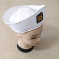 thumbnail image 3 of Gorro Marinero Capitán Marino Sombrero Ajustable Barco Sombreros, 3 of 4
