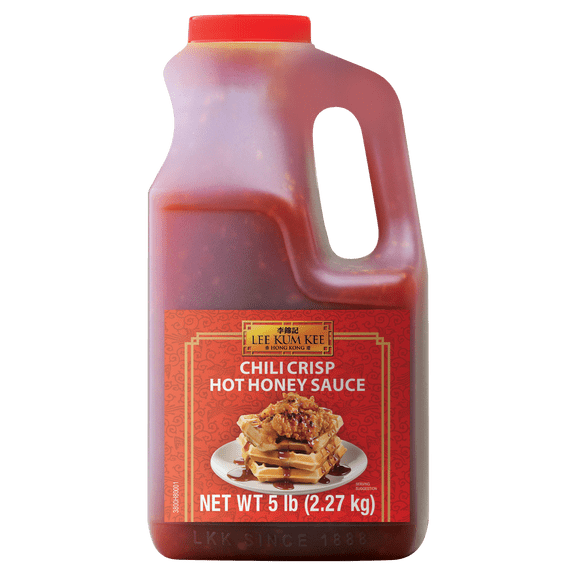 Lee Kum Kee Chili Crisp Hot Honey Sauce, 5 lbs