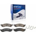 thumbnail image 4 of Detroit Axle - Front Brake Kit for 2006-2010 Ford Explorer Mercury Mountaineer 07-10 Explorer Sport Trac Brake Rotors Ceramic Brakes Pads Replacement Wheel Bearing Hubs Lug Nuts, 4 of 7