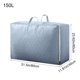 thumbnail image 3 of Bolsa de Almacenamiento Resistente 80x30x60cm Azul, Asas Reforzadas, Cremallera Doble, Organizador de Tela de Gran Tamaño para Mudanzas, Embalaje, Ropa, Edredones y Viajes, 3 of 9
