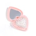 thumbnail image 1 of Mini peine plegable para el cabello, Mini cepillo para el cabello para bolso, cepillo para el cabello plegable de viaje, Mini cepillo con espejo de bolsillo en forma de corazón, cepillos para el cabel, 1 of 5
