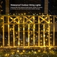 thumbnail image 5 of RESNICE 66FT Solar String Lights for Outside 200 LED High Bright Outdoor Waterproof Solar Powered String Lights with Remote for Tree Garden Backyard Patio Porch, 5 of 10