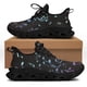 thumbnail image 1 of Yikeluo Zapatos de diseño para mujer, zapatillas con notas musicales, transpirables, de malla, planos informales, superligeros, 1 of 6