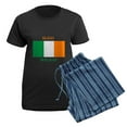 thumbnail image 5 of CafePress - Sligo Ireland Women's Dark Pajamas - Women's Short Sleeve Print T-Shirt and Pants Dark Cotton Pajama Set, 5 of 7