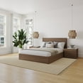 thumbnail image 4 of Nexera Milo 4-Piece Reversible Storage Bedroom Set, Brown, Double, 4 of 6