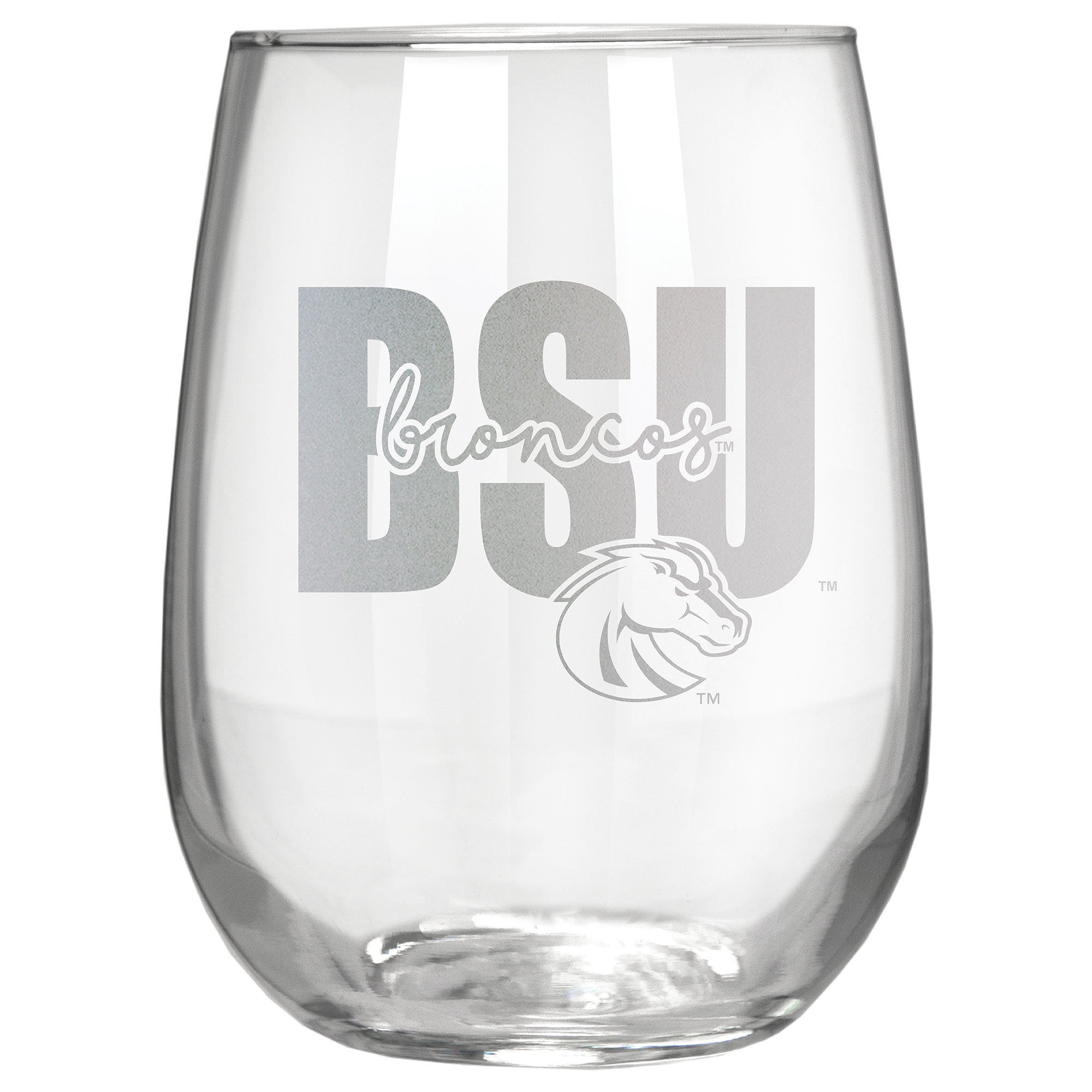 Morning Fog Studios Personalized Stemless Wine Glasses Set Of 4 - 17oz Monogrammed Glassware For Weddings & Gifts - View #3