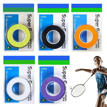 Xeyise 110CM Tennis Racket Grip Tape Anti-slip Sweat Absorbing Shock-proof Elastic Multifunction Fishing Rod Badminton Racquet Paddle Overgrip Wrap
