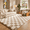 Checkered Beige & White, variant on ZRSDIXK 8'x10' Area Rugs for Living Room, Large Shag Fluffy Rug Checkered Carpet, Beige & White