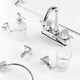 thumbnail image 2 of JUEGO DE ACCESORIOS 6 PZ BAÑO SATIN ISSOS METALFLU 9201, 2 of 7