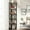 6-Tier Black, variant on Tribesigns 6 Tier Corner Shelf, 70.9 inch Tall Bookshelf Small Storage Rack for Living Room, White