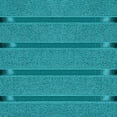 thumbnail image 5 of Utopia Towels 8 Piece Luxury Towel Set, 2 Bath, 2 Hand, and 4 Wash Cloths, 600 GSM Ring Spun Cotton, Highly Absorbent Viscose Stripe Towels, Ideal for Everyday use, Turquoise, 5 of 7